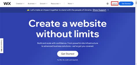 wix log in with google|Website Builder